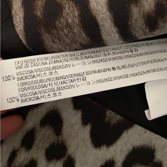 Zara set - Animal Print Blazer and Pant - Picture 12 of 12